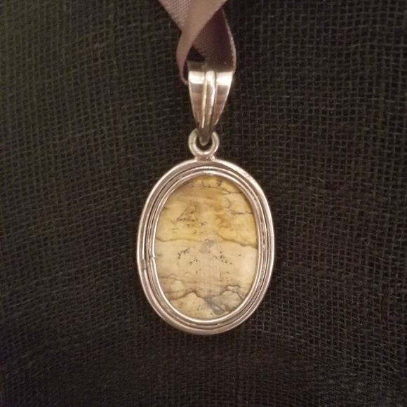 Picture Jasper in Sterling Silver Pendant - Picture 2 of 6